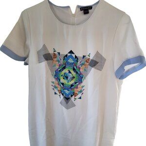 Escalier Glitch Shirt Dress EUC